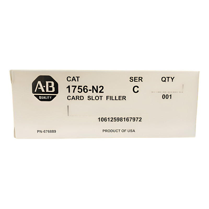 Allen Bradley 1756-n2 Cubierta Para Controllogix Original