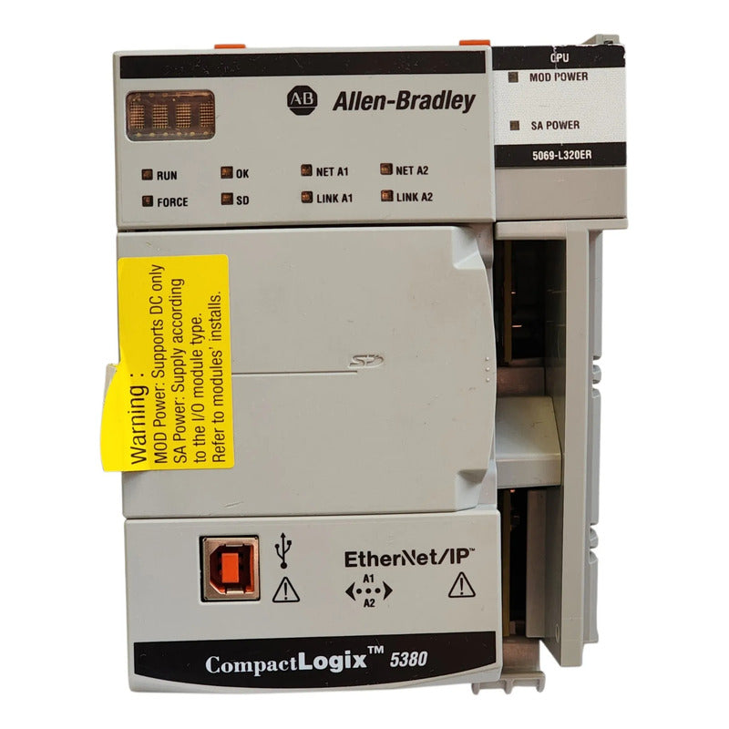 Allen Bradley 5069-l320er Plc Compactlogix 5380 2mb Enet