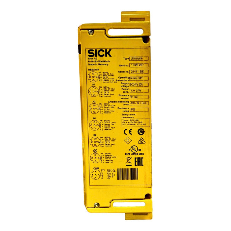 Sick Ue403-a0930 Amplificador De Conmutacion De Potencia