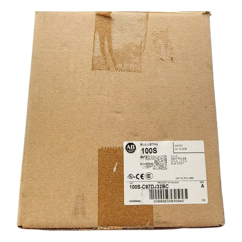 Allen-bradley 100s-c97dj32bc Contactor De Seguridad