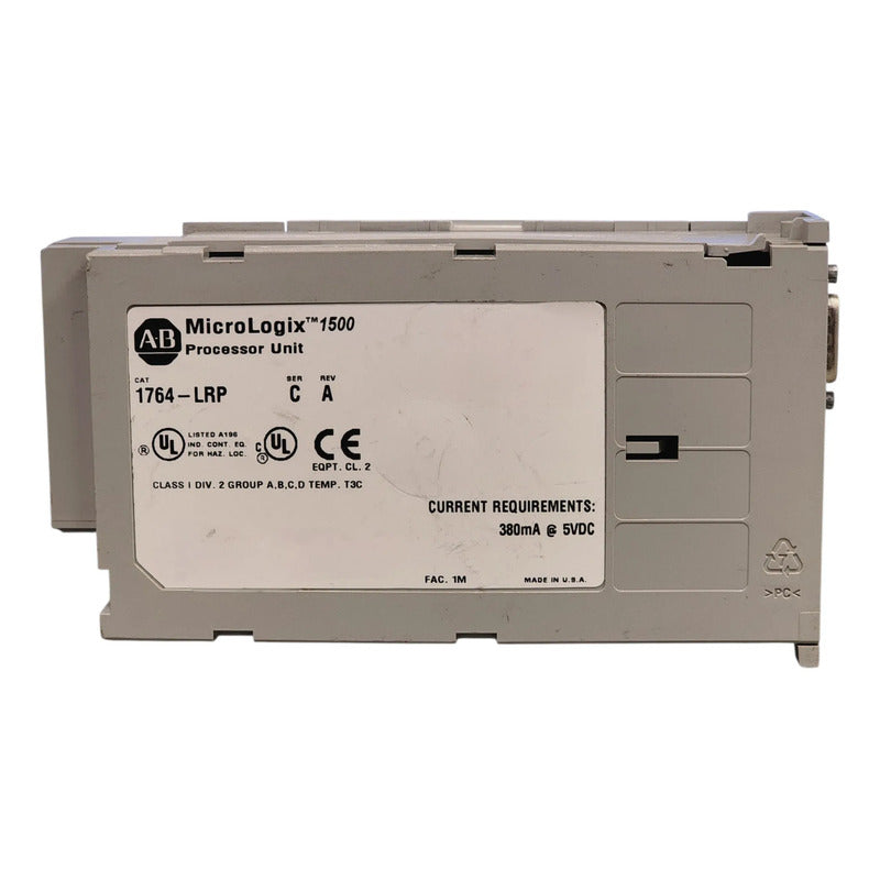 Allen-bradley 1764-lrp Controlador Plc Micrologix 1500