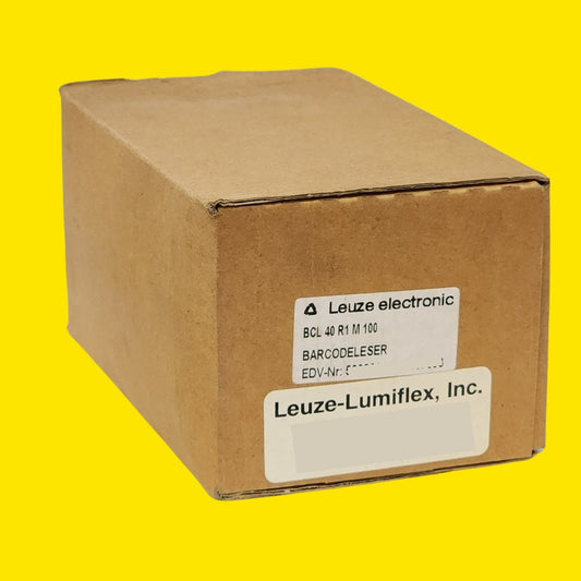 Sensor De Códigos De Barras Leuze Bcl 40 R1m100 Industrial Rojo / Negro Sub-d De 15 Pines Tipo Macho