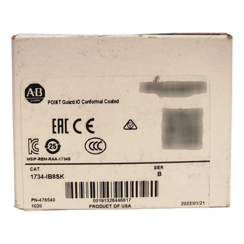 Allen-bradley 1734-ib8sk Modulo Entrada Seguridad I/o