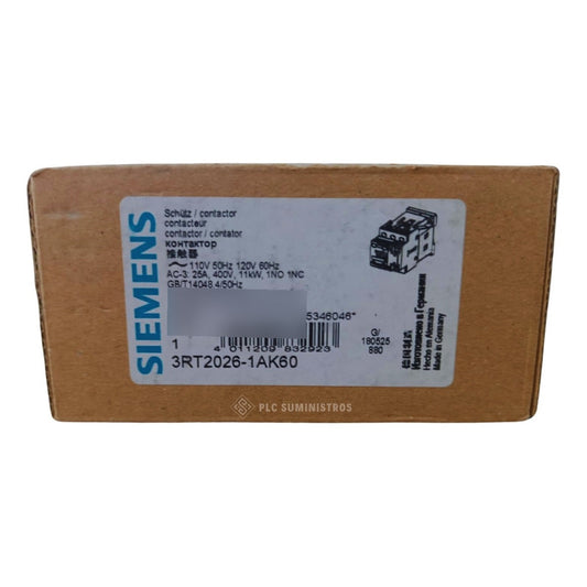 Siemens 3rt2026-1ak60 Contactor