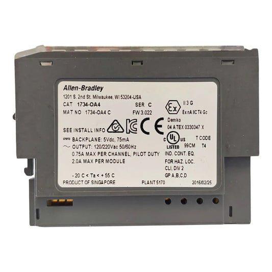 Allen-bradley 1734-oa4 Módulo 4 Salidas Ac Point I/o