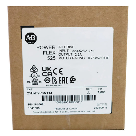 Allen-bradley 25b-d2p3n114 Variador De Frecuencia