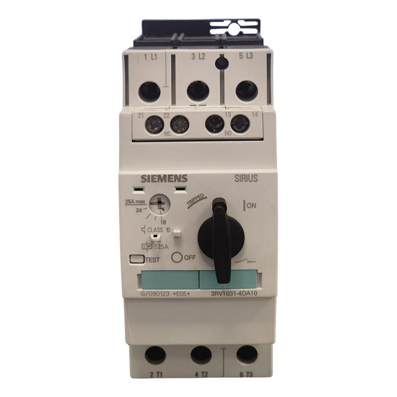 Siemens 3rv1031-4da10 Guardamotor Termomagnético 50hz 60hz
