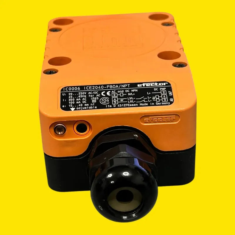 Ifm Ic0006 Ice2040-fboa/npt Sensor De Proximidad 40mm