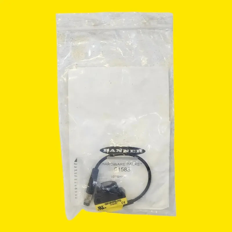 Banner Qs18vp6lpq 61631 Sensor Fotoelectrico Retroreflectivo