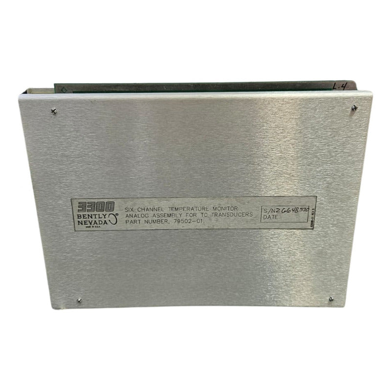 3300 Bently Nevada 79502-01 Six Channel Temperature Monitor