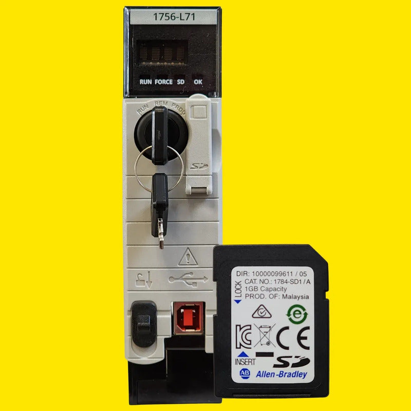 Controllogix 1756-l71 Plc Allen Bradley Cpu