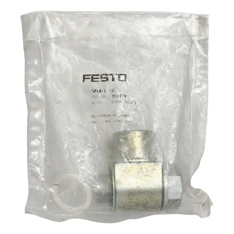 Válvula Reguladora De Flujo Festo Grla-1/2-b Original