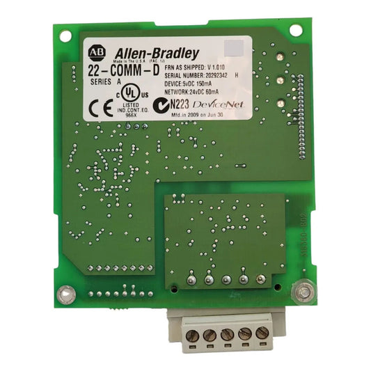 Allen-bradley 22-comm-d Tarjeta Comunicación Devicenet