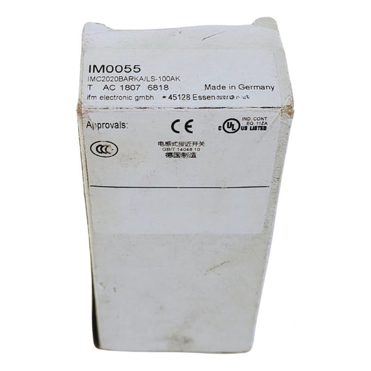 Ifm Im0055 Sensor De Proximidad Imc2020barka/ls-100ak