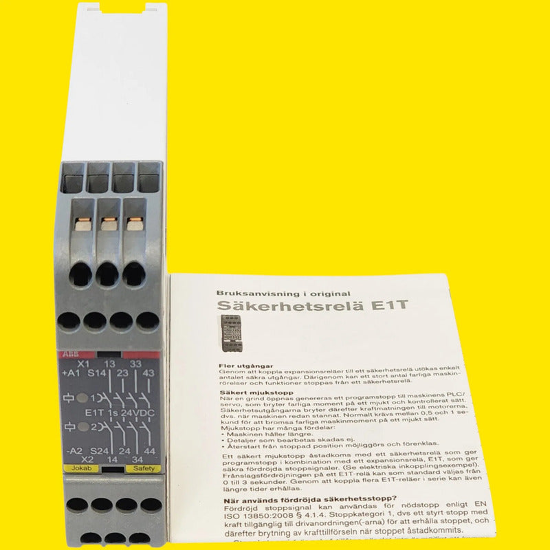Abb E1t 1s 2tla010030r2000 Módulo Relé Seguridad