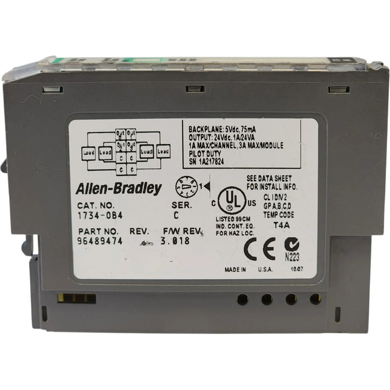 Allen-bradley 1734-ob4 Modulo Salida Digital Point I/o