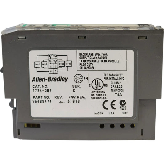Allen-bradley 1734-ob4 Modulo Salida Digital Point I/o