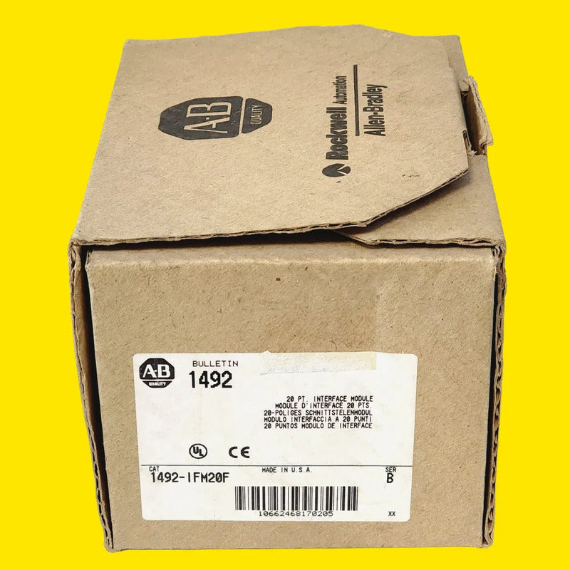 Módulo De Interfaz Allen Bradley 1492-ifm20f 20 Pines Origin