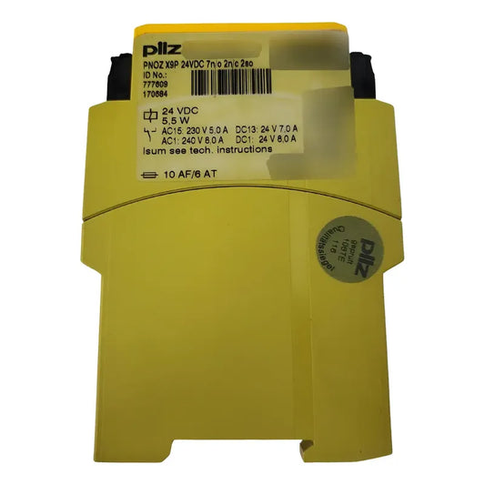 Pilz Pnoz X9p 24vdc 7n/o 2n/c 2so Relé 777609