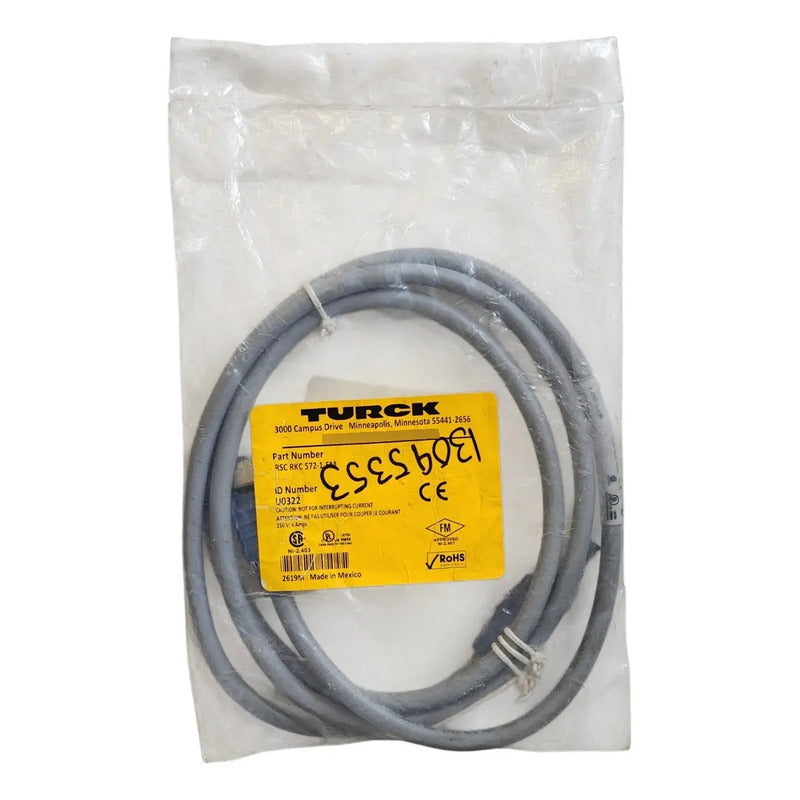 Turck Rsc Rkc 572-1.5m Cable Devicenet Canopen M12 U0322