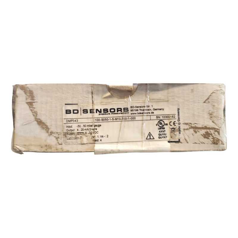 Bd Sensors Dmp343 Transmisor De Presión 100-s050-1-5-m10