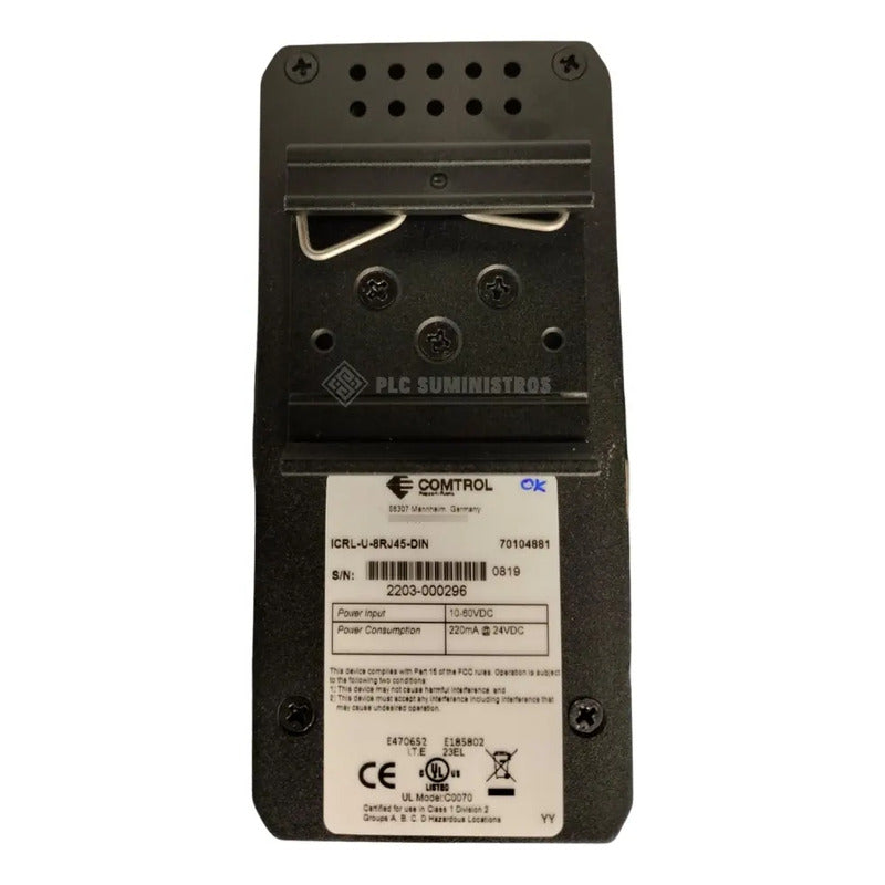 Rocket Linx Iclr-u-8rj45-din Interruptor Ethernet