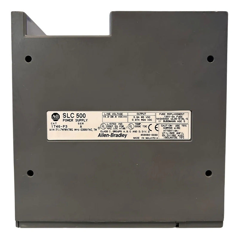 Allen-bradley 1746-p3 Power Supply Plc Slc 500 24vdc
