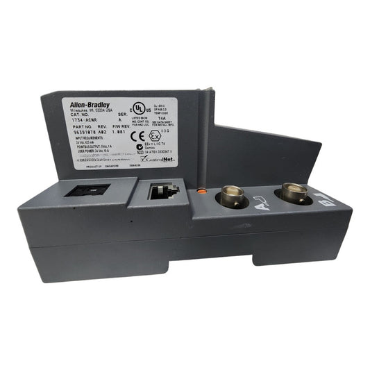 Allen-bradley 1734-acnr Point I/o 24v Dc Controlnet Adapter
