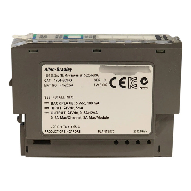 Allen-bradley 1734-8cfg Modulo I/o Configurable 8 Puntos
