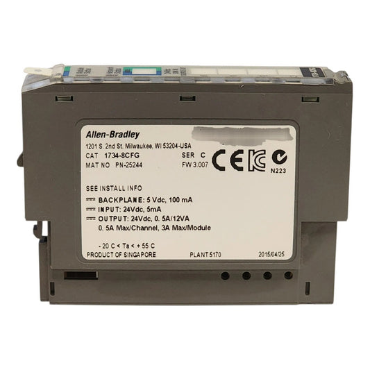 Allen-bradley 1734-8cfg Modulo I/o Configurable 8 Puntos