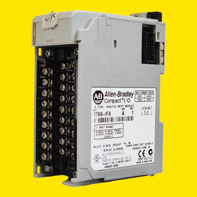 Allen-bradley 1769-if8 Modulo Entradas Analogicas 8ch