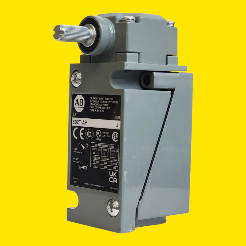 Allen-bradley 802t-ap Fin De Carrera Oiltight Gris