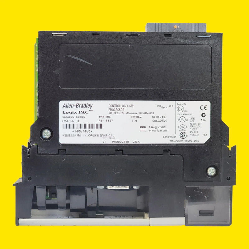 Allen-bradley 1756-l61 Controllogix 2 Mb Logix5561 Processor