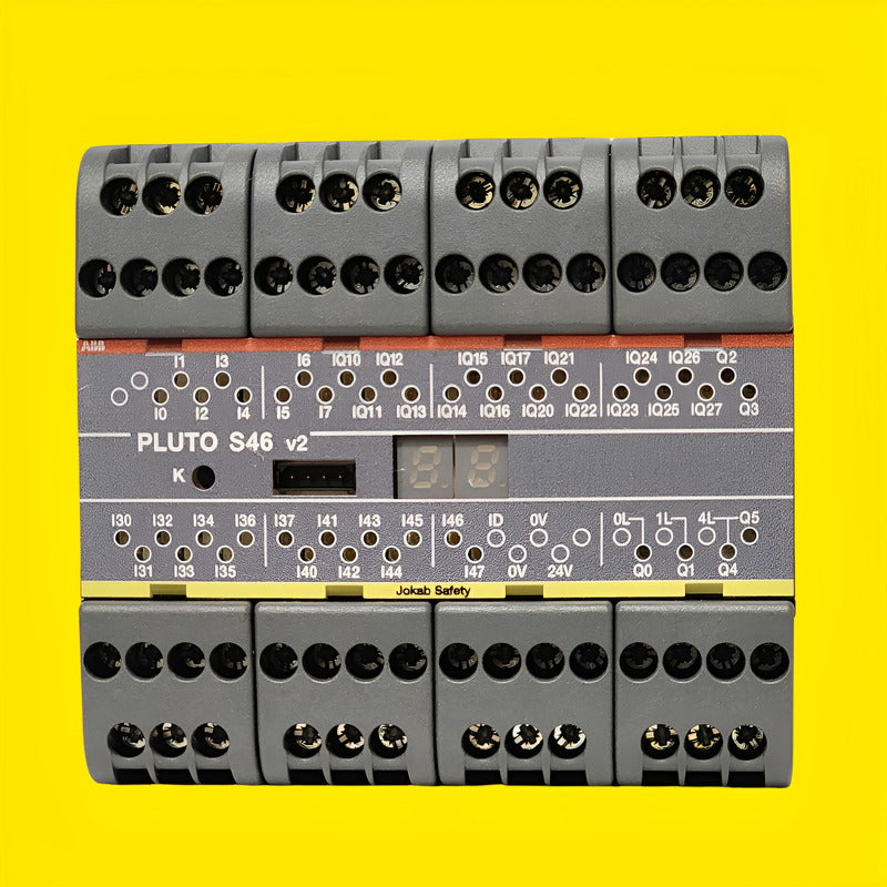 Abb Pluto S46 V2 24v Safety Plc 46 I/o
