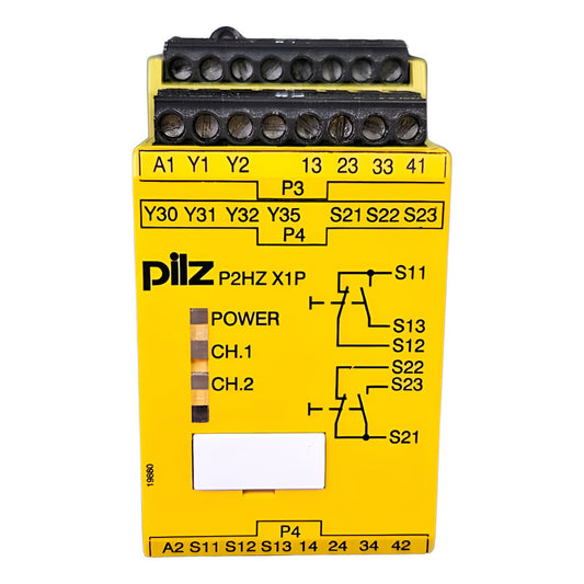Pilz P2hz X1p 777340 24vdc 3n/o 1n/c 2s0