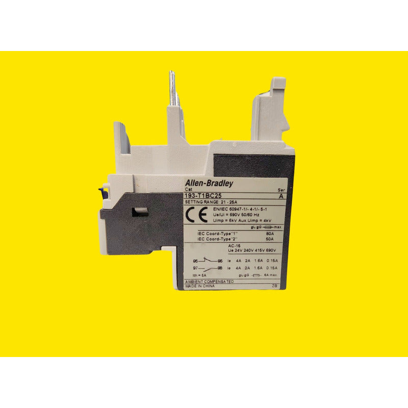 Allen-bradley 193-t1bc25 Rele De Sobrecarga