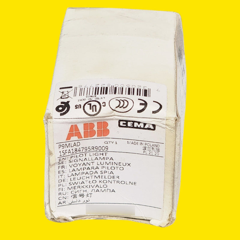 Luz Piloto Abb P9mlad 1sfa184795r9009 Naranja