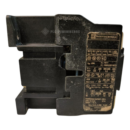 Telemecanique  Lc1-d1210 Contactor Trifasico