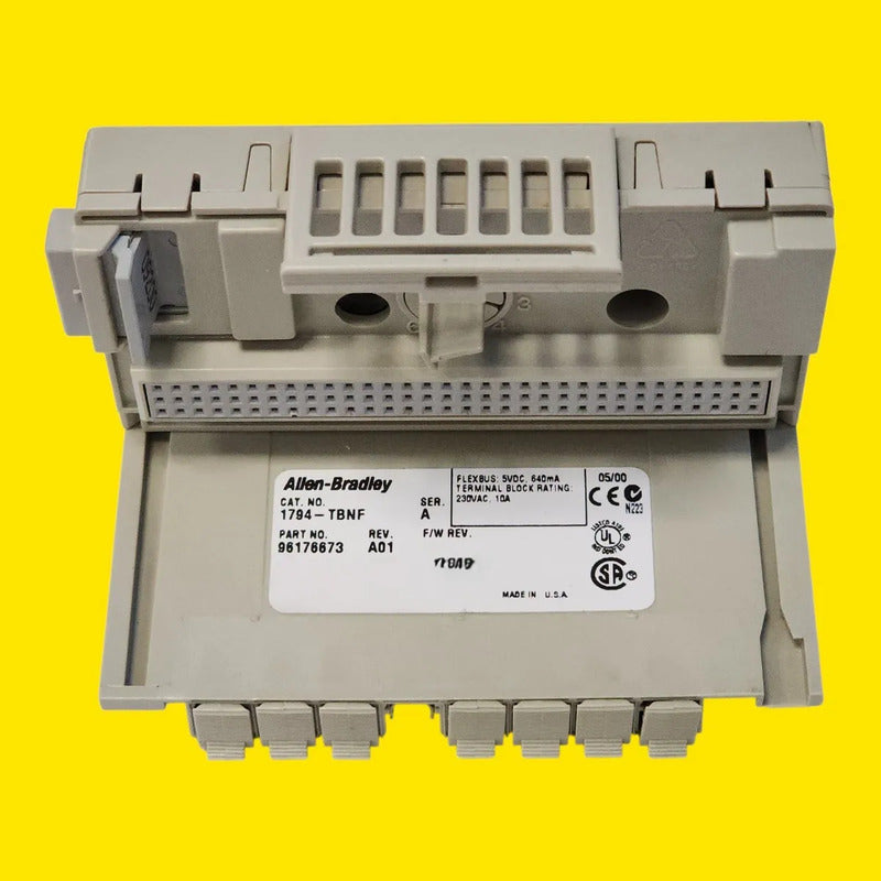 Allen-bradley. 1794-tbnf Flex. I/o Terminal Plc... Usado Incompleto