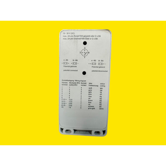 Weidmüller Sai-6-m 4p M12 1705930000 Conector Disp.