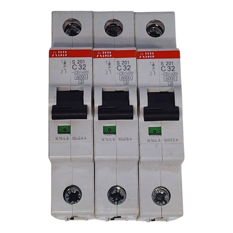 Abb S 201-c32 Interruptor Termomagnético 2cds251001r0324