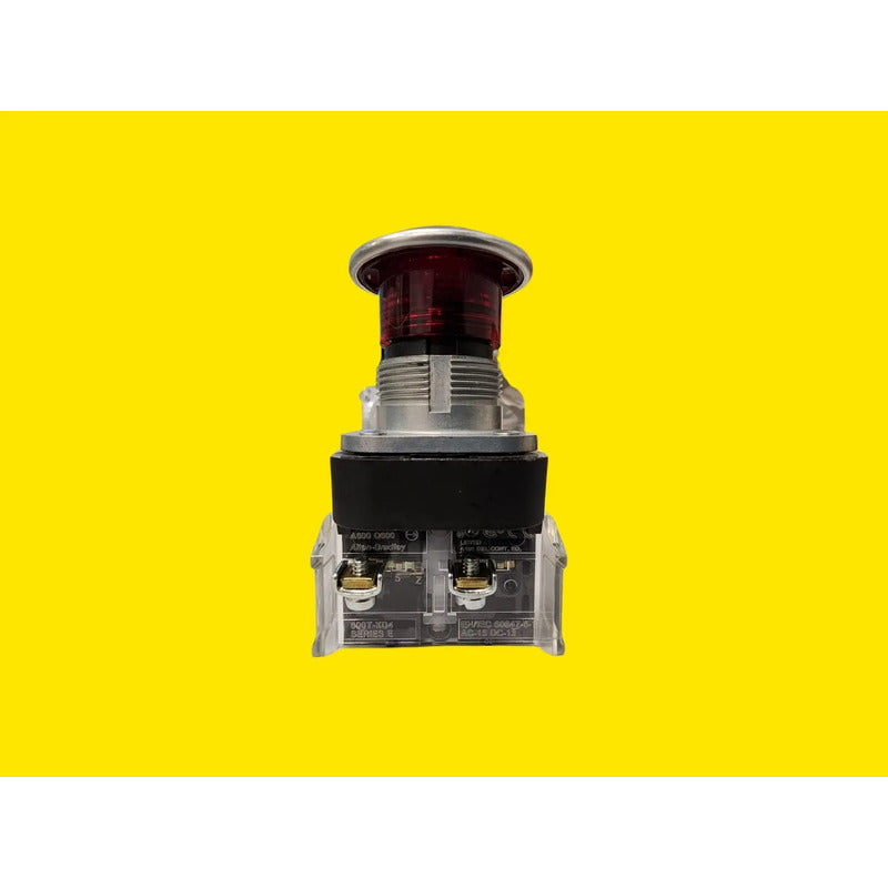Allen-bradley 800t-fxmqh2ra7 Pulsador Hongo Iluminado 30mm