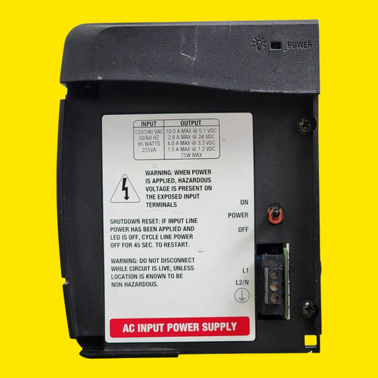 Allen-bradley 1756-pa72 Fuente De Poder Controllogix Sin Tapa