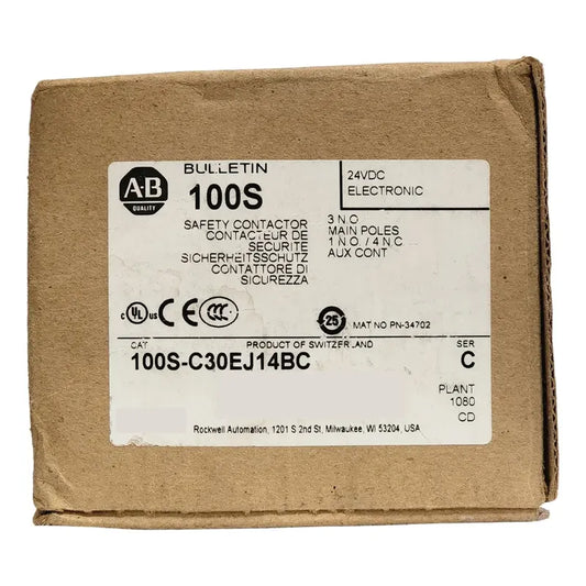Contactor Industrial Allen-bradley 100s-c30ej14bc 3p