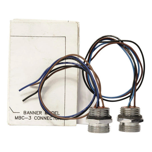 Banner Mbc-3  25218  Cable Para Sensor Industrial