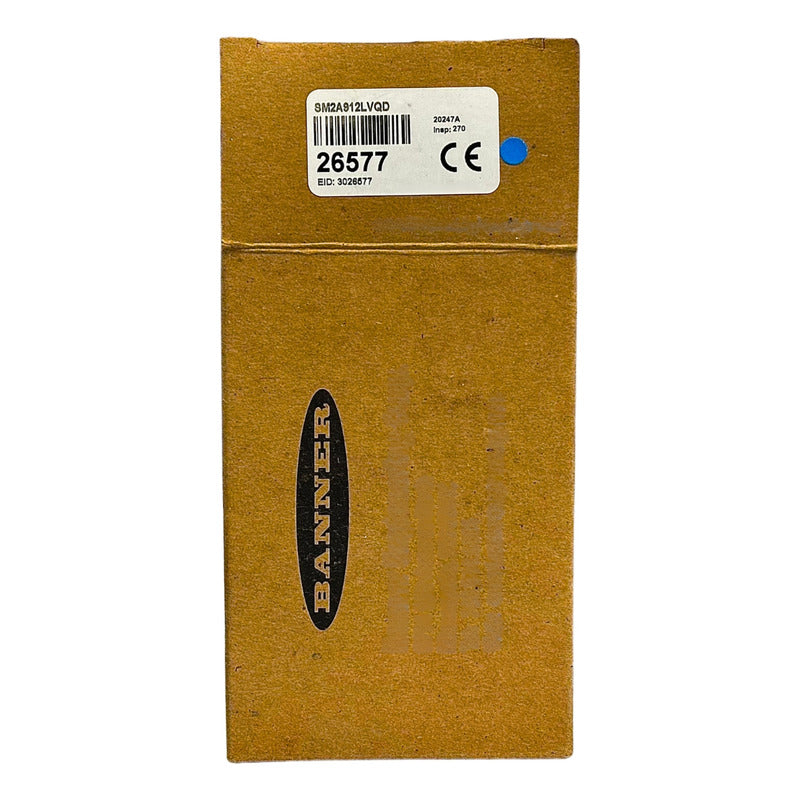 Banner Sensor Sm2a912lvqd Fotoeléctrico