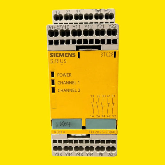 Siemens 3tk2825-2bb40 Relé De Seguridad Sirius
