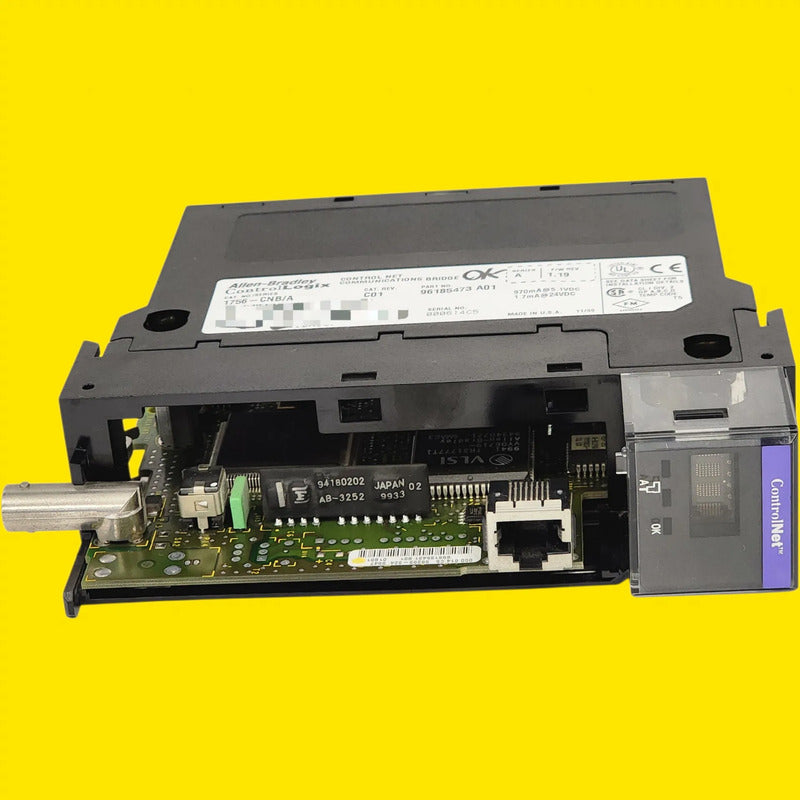 Allen Bradley 1756-cnb Módulo Controlnet Plc Industrial A/sin Tapa