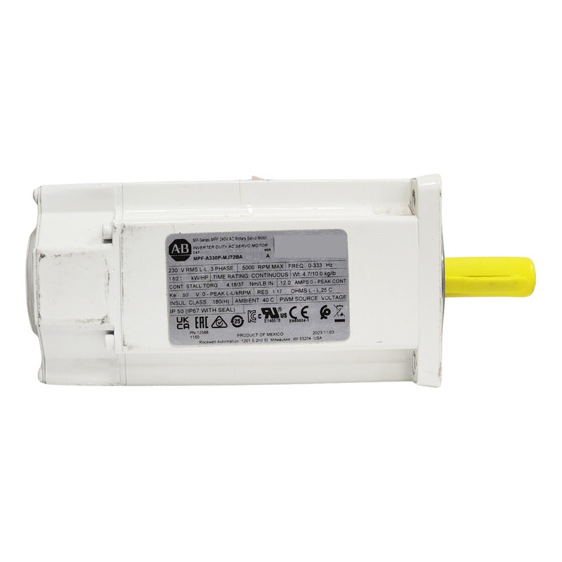 Servo Motor Allen-bradley Mpf-a330p-mj72ba