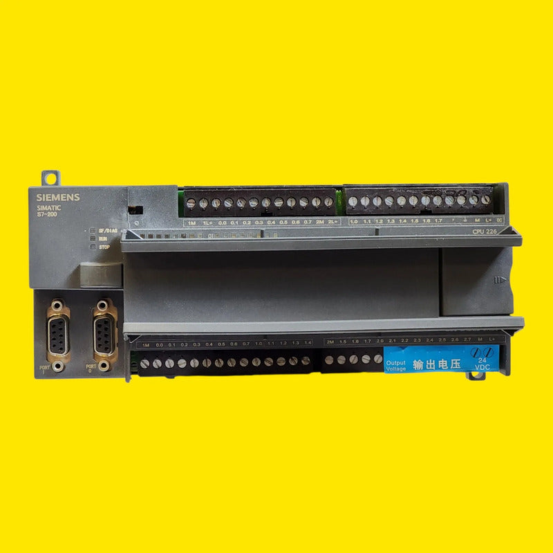 Siemens 6es7 216-2ad22-0xb0 Plc S7-200 Cpu 226 24vdc
